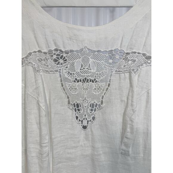 Twelfth Street by Cynthia Vincent White With Embroidered Steer Western Size 8 - Picture 2 of 5